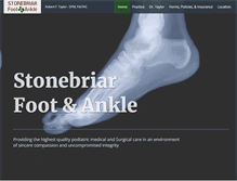 Tablet Screenshot of drroberttaylor.com